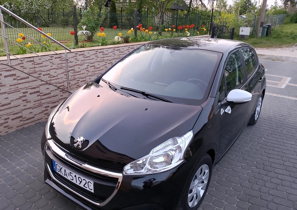 Peugeot 208 cena 39990 przebieg: 19000, rok produkcji 2019 z Kartuzy małe 191